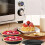 Burgerform Eierkuchen Schimmeln Pizzapfanne Brot 4