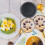 Burgerform Eierkuchen Schimmeln Pizzapfanne Brot 11
