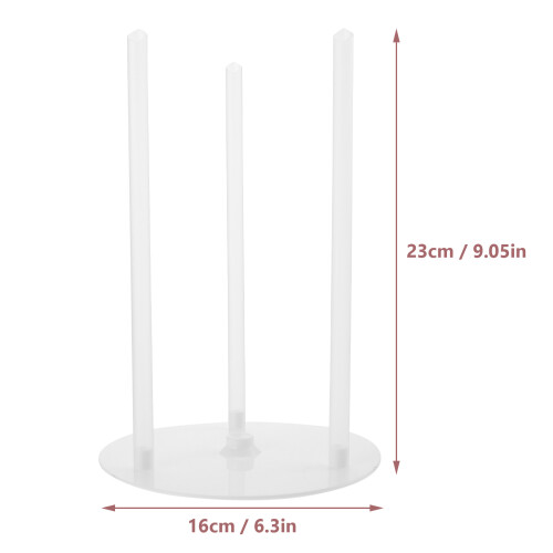 10 Sets Multi-Laags Cake Ondersteuningsframe Voor Cake Tiers 1