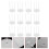 10 Sets Multi-Laags Cake Ondersteuningsframe Voor Cake Tiers 6