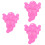 3 Stück Schokolade Silikonform Spukkuchen Form DIY Backformen 5