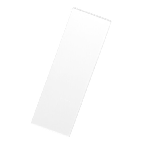 transparante acryl cake cream scraper rechthoekig 20 cm