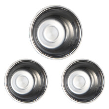 3Stk Robuste Edelstahl Schalen Für Küche Salat Und Suppe