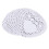 250Pcs Paper Cake Base Heart Shape Tray White Cake Serving Display 1