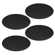 4Stk Antihaft Backmatten Hitzebeständig Aus Ptfe Glasfaser Schwarz
