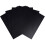 5Stk Barbecue Grillmatte Teflon Glasfaser Hitzeresistent Schwarz 1