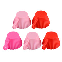 15Stk Bunte Silikon Muffin Cups Umweltfreundlich Und Antihaftend