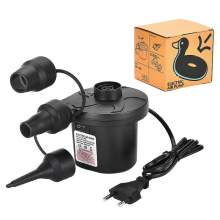 Electric Air Pump, 2 in 1 Inflatable Mattress Pump with 3 Nozzles for Air Mattress, Boat, Pool, and Swimming Ring