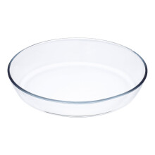 1Stk Hitzebeständige Glas-Grillplatte Transparent Robuste Backform
