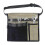 (Black Khaki) 5pocket Single Side Tool Adjustable Belt Pouch/work Apron Canvas 1