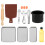 1Set Mini Haus Backmodelle, Robuste Kunststoff- Und Holz Accessoires 9