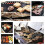 4Stk. Grillmatte Backunterlage Ofenfolie 9