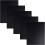 5Stk Barbecue Grillmatte Teflon Glasfaser Hitzeresistent Schwarz 3