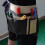 (Black Khaki) 5pocket Single Side Tool Adjustable Belt Pouch/work Apron Canvas 3