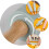 Roller Pin For Baking Blue Silicone Wood 1pcs 8