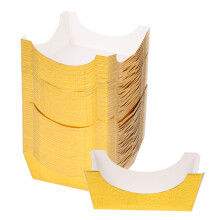 100Ud Moldes De Papel Dorado Para Cupcakes Decorativos Y Uso En Cocina