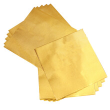 600Ud Envoltorios Dorados Para Chocolates En Papel De Aluminio