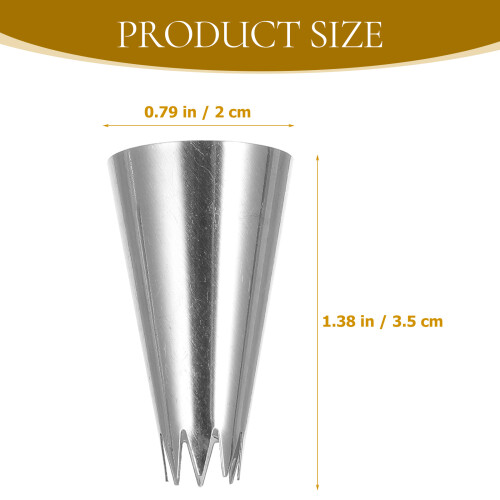 50Stk Spritzbeutel Düsen Set Silber Cake Decorating Tools Für Kuchen 1
