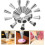 50Stk Spritzbeutel Düsen Set Silber Cake Decorating Tools Für Kuchen 6