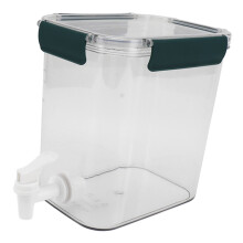 3.5L Refrigerator Cold Kettle with Faucet, Green, 20x14x19.5cm