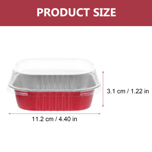 20 Sets Puddingbekers Multifunctionele Cupcakebekers Dessertverpakkingen 1