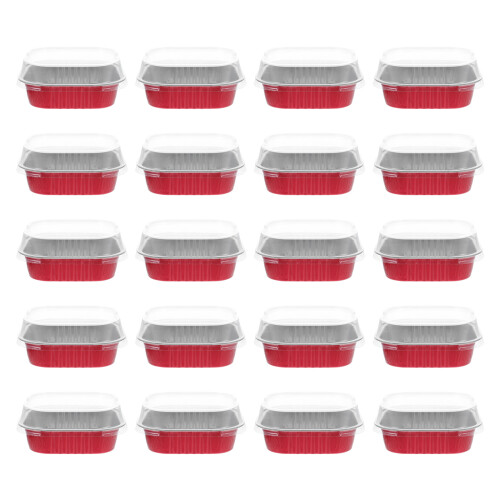 20 Sets Puddingbekers Multifunctionele Cupcakebekers Dessertverpakkingen 2