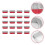 20 Sets Puddingbekers Multifunctionele Cupcakebekers Dessertverpakkingen 6
