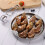 Conjunto De Prato Para Escargot Em Aço Inoxidável Com Placa 6