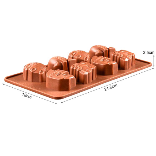 8 Silikonformen Auto Form Form Modellieren Pfanne 1