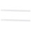 2Pcs French Rolling Pin Sticks Acrylic Ruler For Dough Thickness 5