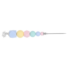 5Pièces Outils Mélangeur Silicone Acier Pour Décoration Gâteaux