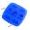 Blue Silicone Chocolate Molds for DIY Candy Cake Baking Oven Safe 3