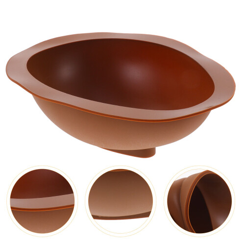 Flexible Silicone Chocolate Mold Oven Safe For Baking And Easter Eggs 2