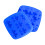 Blue Silicone Chocolate Molds for DIY Candy Cake Baking Oven Safe 8