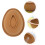 Silicone A Forma Di Uovo Per Dolci Caffè 8