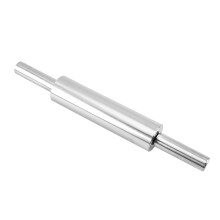 3Pcs Silver Non-Stick Rolling Pins for Cookies Pasta Dumpling Baking