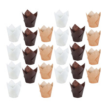 150 caissettes papier festonnées pour cupcakes, moules pâtisserie