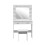 Dressing Table Set with Hollywood LED Lighted Mirror 4
