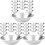 Egg Tart Mold Silver For Home Baking 36pcs 4
