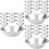 Egg Tart Mold Silver For Home Baking 36pcs 8
