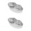 2Pièces Bols Vapeur Inox Multiusage Argenté Compact Et Léger 7