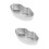 2Pièces Bols Vapeur Inox Multiusage Argenté Compact Et Léger 9