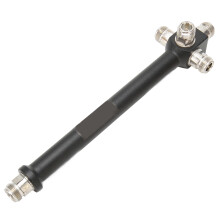 4-Wege RF-Hohlraum-Leistungsverteiler 800–2700 MHz N-Stecker Aluminium 300W
