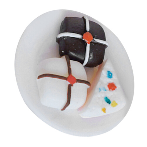 3Ud Modelos Mini Postres Resina Multicolor Adornos Decorativos 1