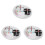3Ud Modelos Mini Postres Resina Multicolor Adornos Decorativos 4