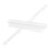 1Set White Plastic Cake Arc Ruler with Graduated Scale for Baking 1