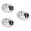 3Ud Modelos Mini Postres Resina Multicolor Adornos Decorativos 9