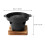 1Set Practical Aluminum Grilling Oven Black Indoor Barbecue Tool 2