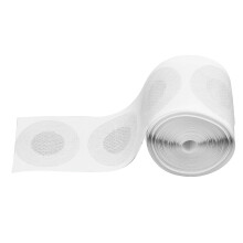 50 paires de protège-tétons ronds de 3,5 cm blancs