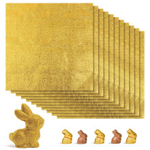 400Pcs Golden Foil Wrappers for Candy Chocolate Sweets Packaging